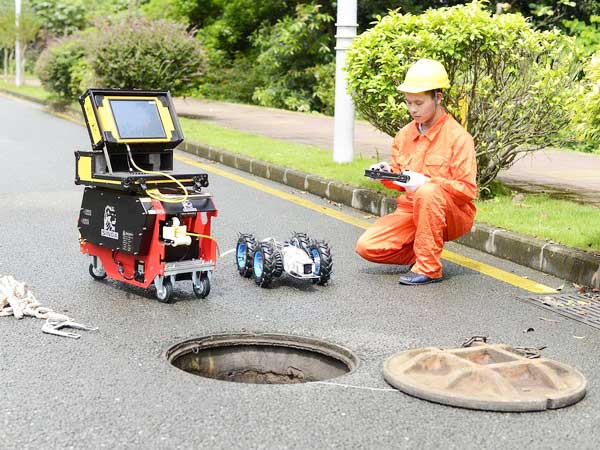 红塔管道机器人检测